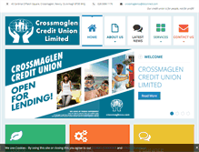 Tablet Screenshot of crossmaglencu.com
